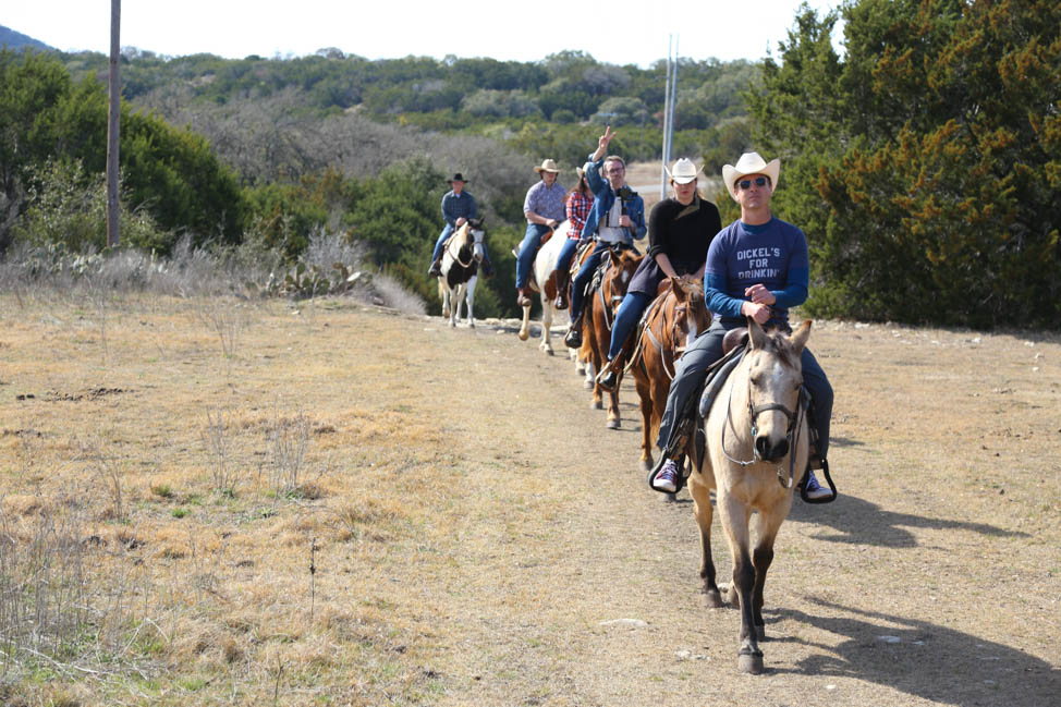 Horseback Riding at Twin Elm Ranch in Bandera, Texas