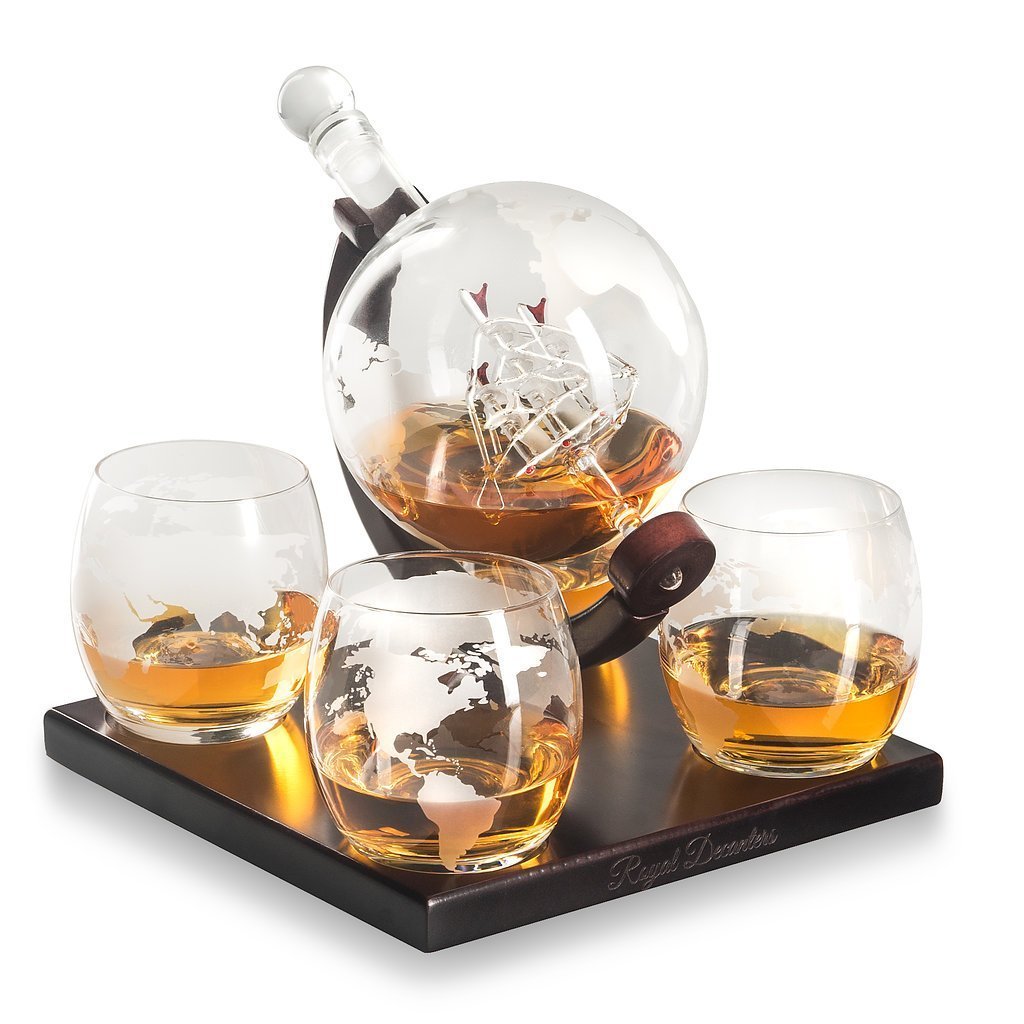 Whiskey Globe Decanter