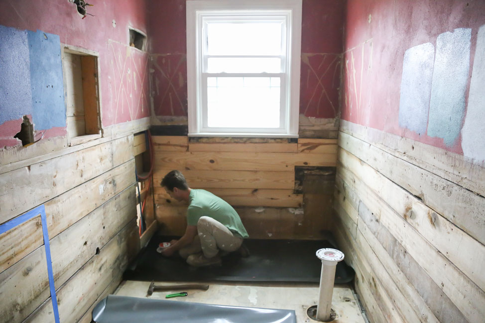Home Renovation Project: Ripping Out a Bathroom