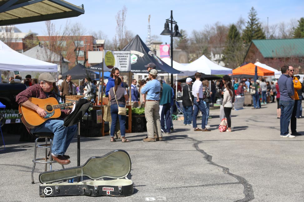 Planning a Weekend in Bloomington, Indiana: Downtown Farmers Market