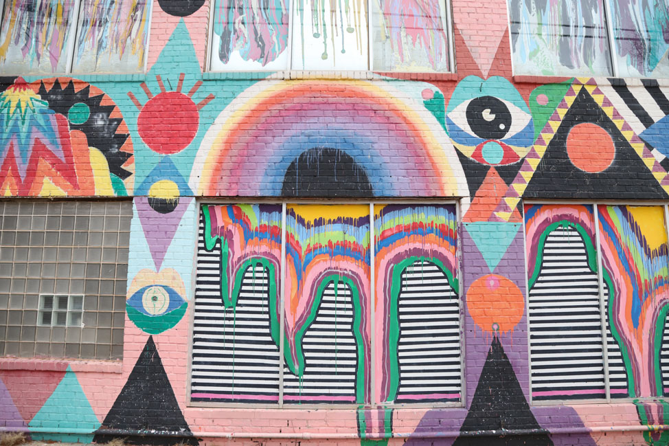 Murals in Oklahoma City: The Flaming Lips' Womb