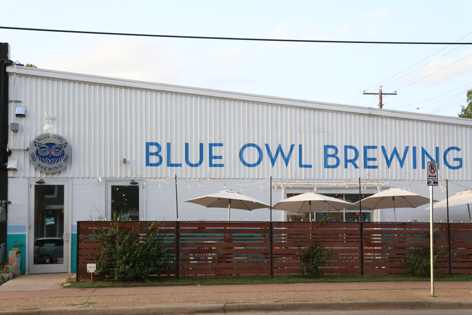 Blue Owl Brewing Co. in East Austin