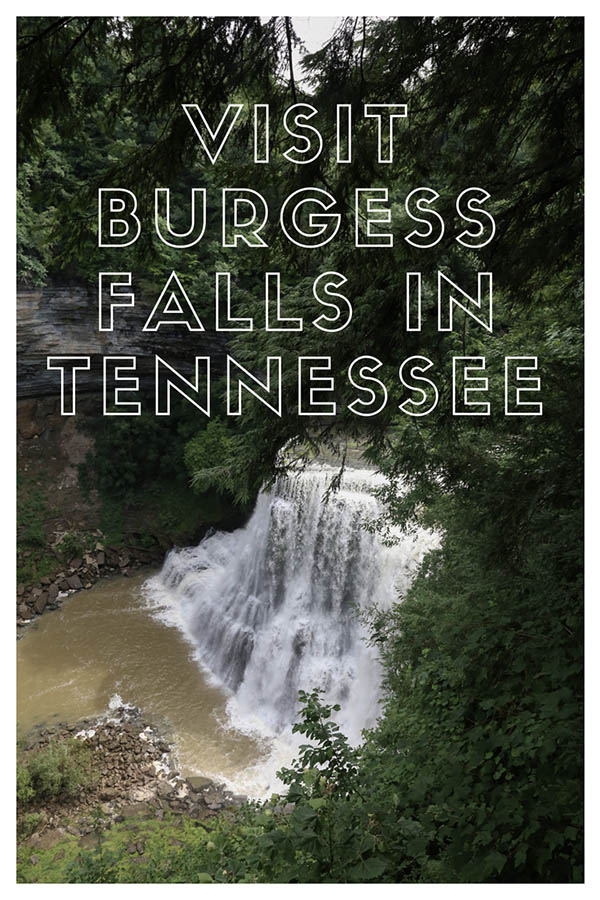 Hiking Burgess Falls in Tennessee
