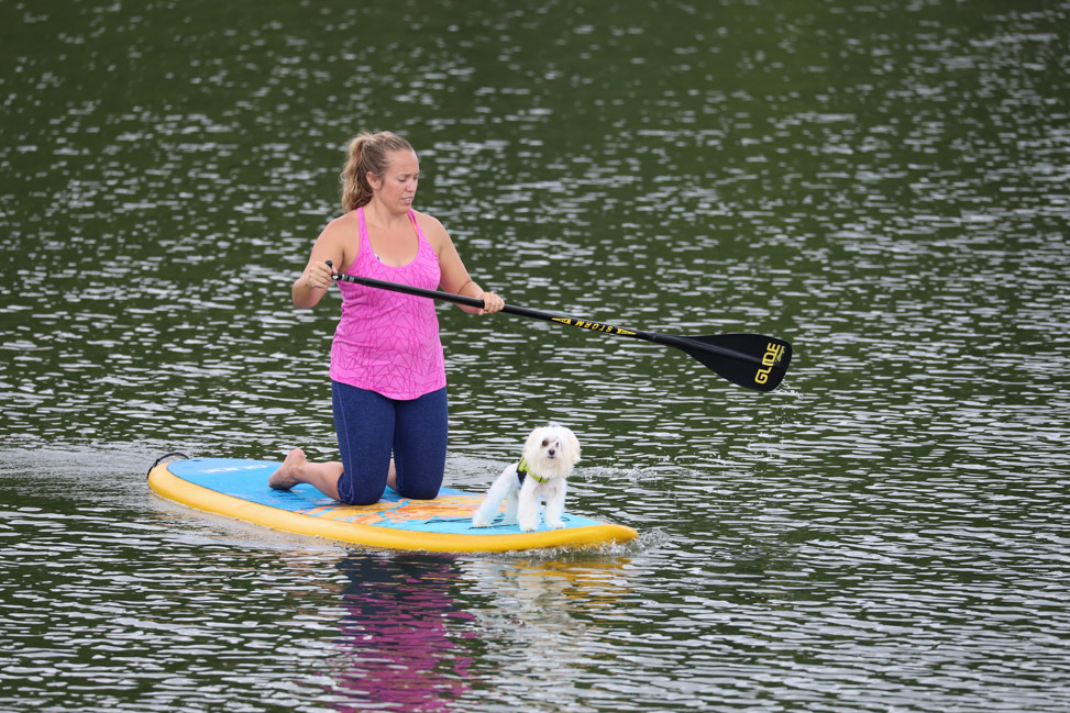 SUP at Center Hill Lake, Tennessee
