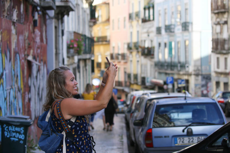 Kristin in Lisbon, Portugal