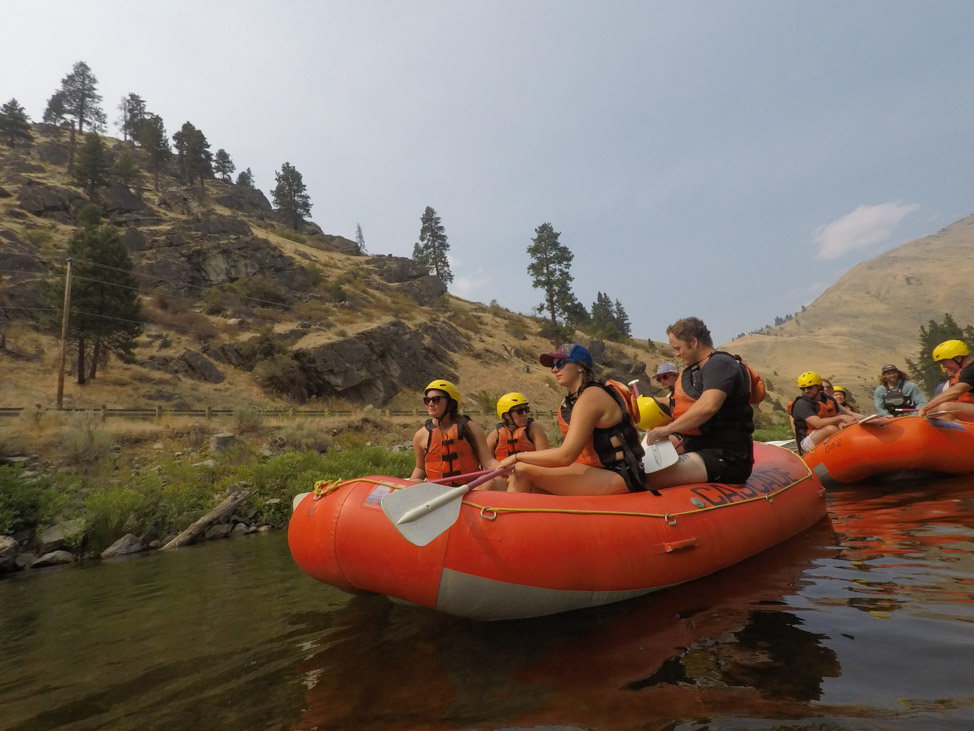 Rafting the Payette River in Idaho