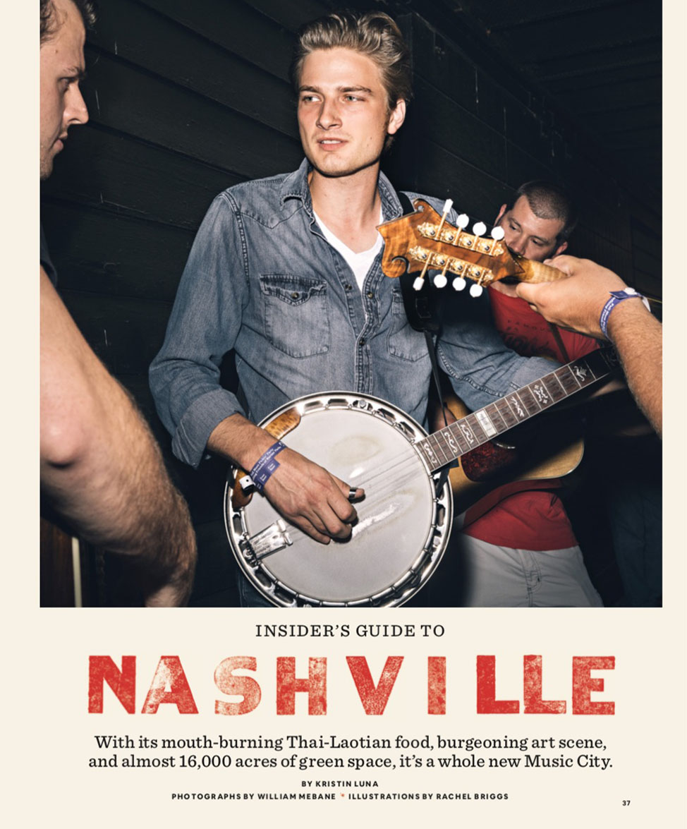 Airbnb magazine in Nashville