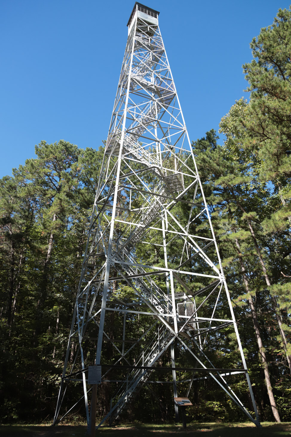 Hickory Ridge Fire Tower in Bloomington, Indiana