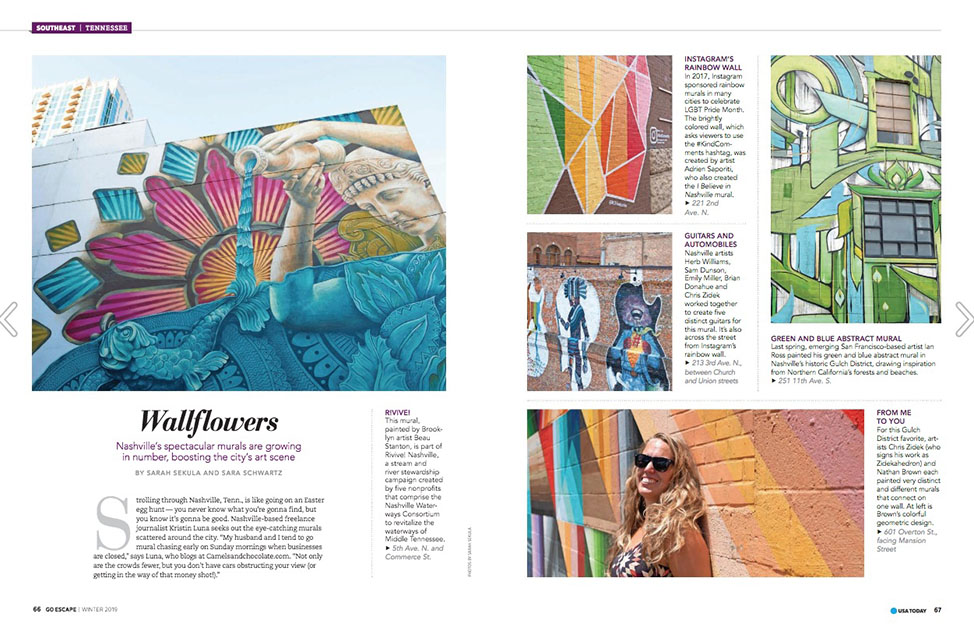 USA Today magazine feature