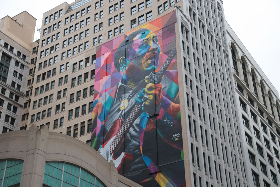 Kobra "Muddy Waters" Mural in Chicago