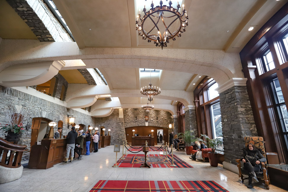 Staying in the Fairmont Banff Springs