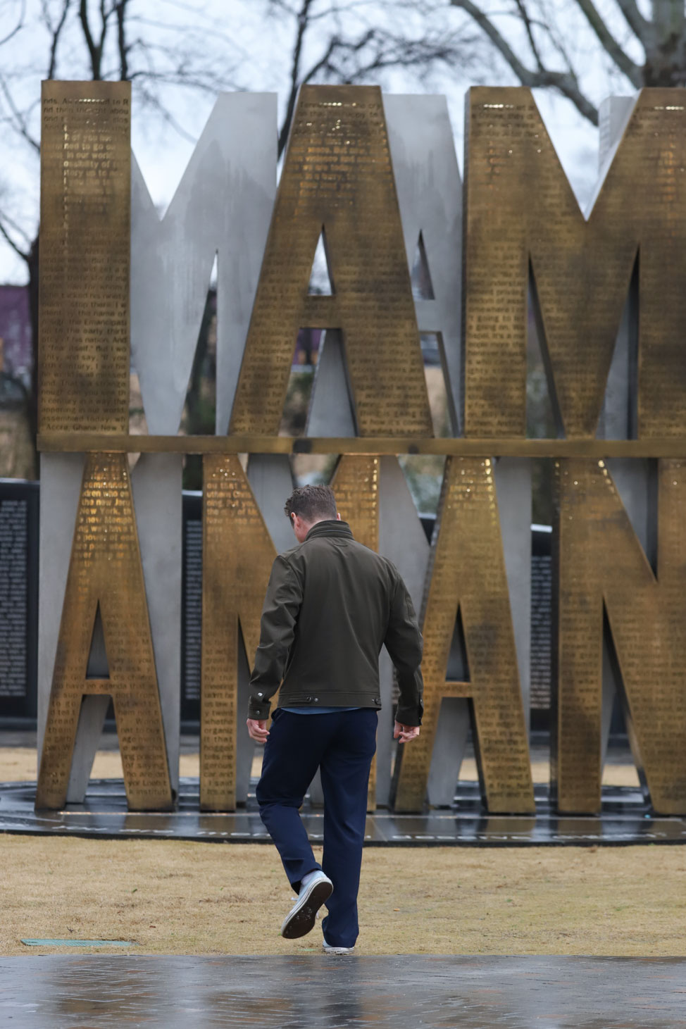 I Am A Man Plaza in Memphis, Tennessee