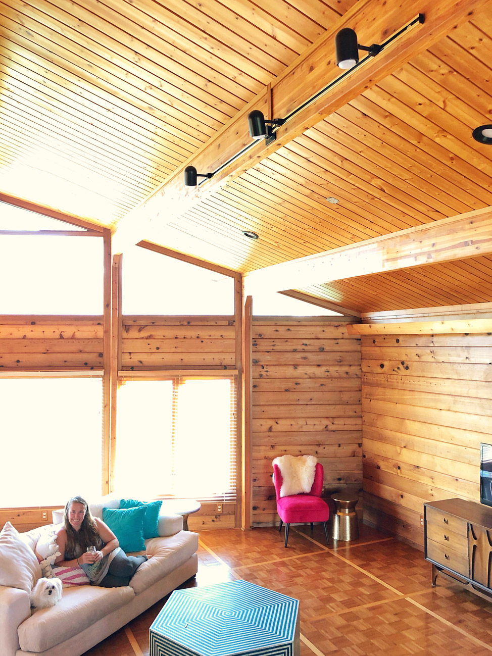 Midcentury Modern Cedar House