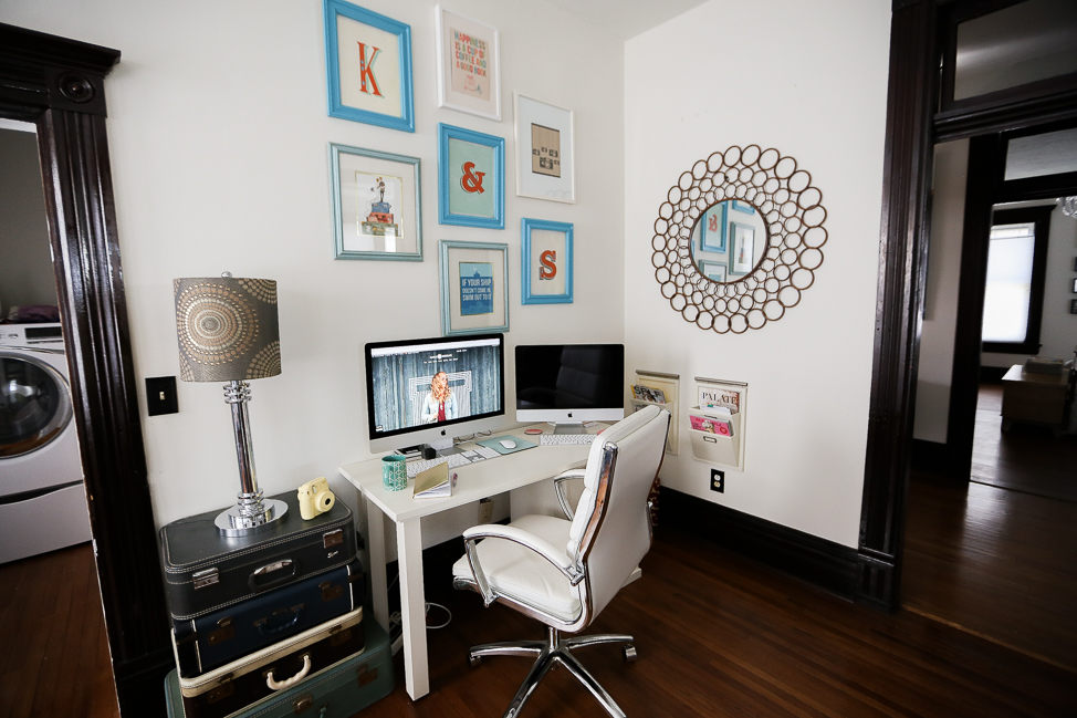 Home office in a Victorian