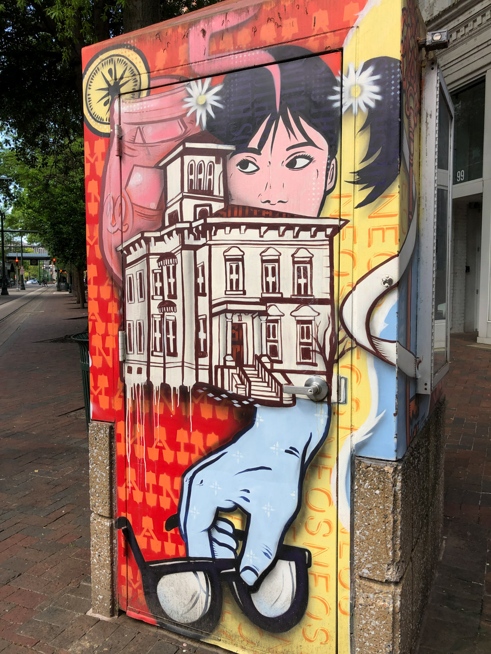 Memphis electrical boxes murals