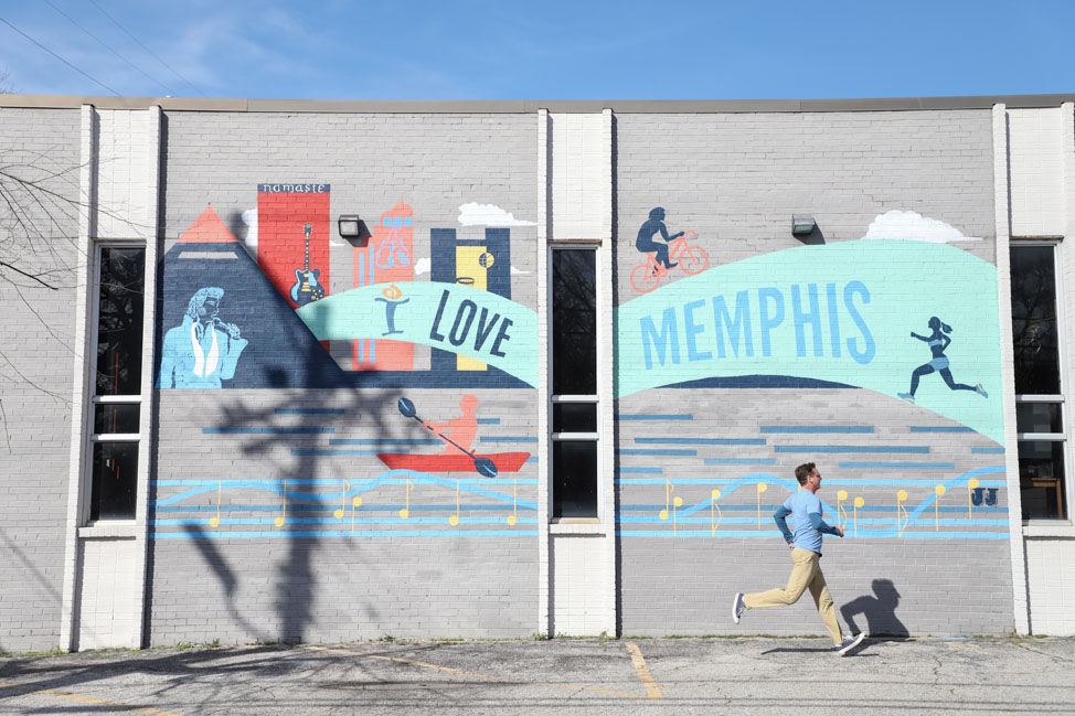 I Love Memphis mural