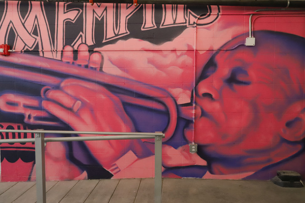 Murals in Memphis: Hotel Indigo