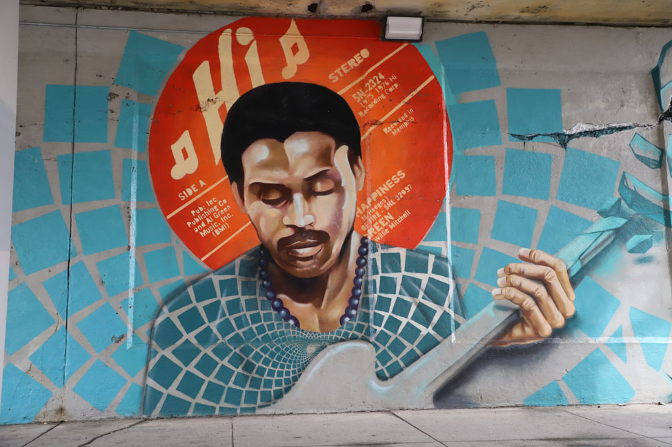 W.C. Handy mural in Memphis