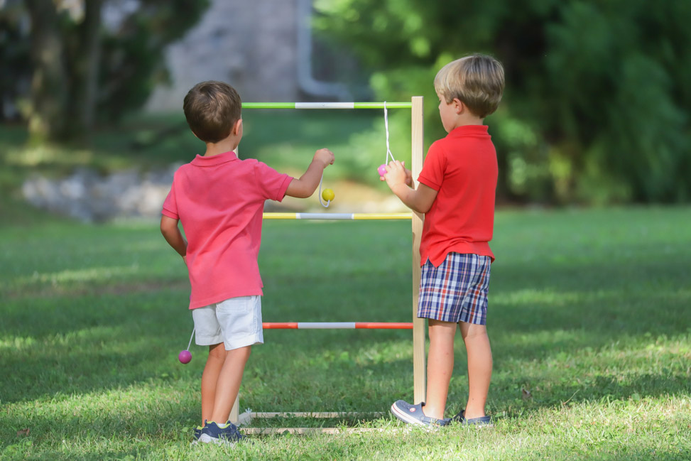 Lawn games for a backyard party