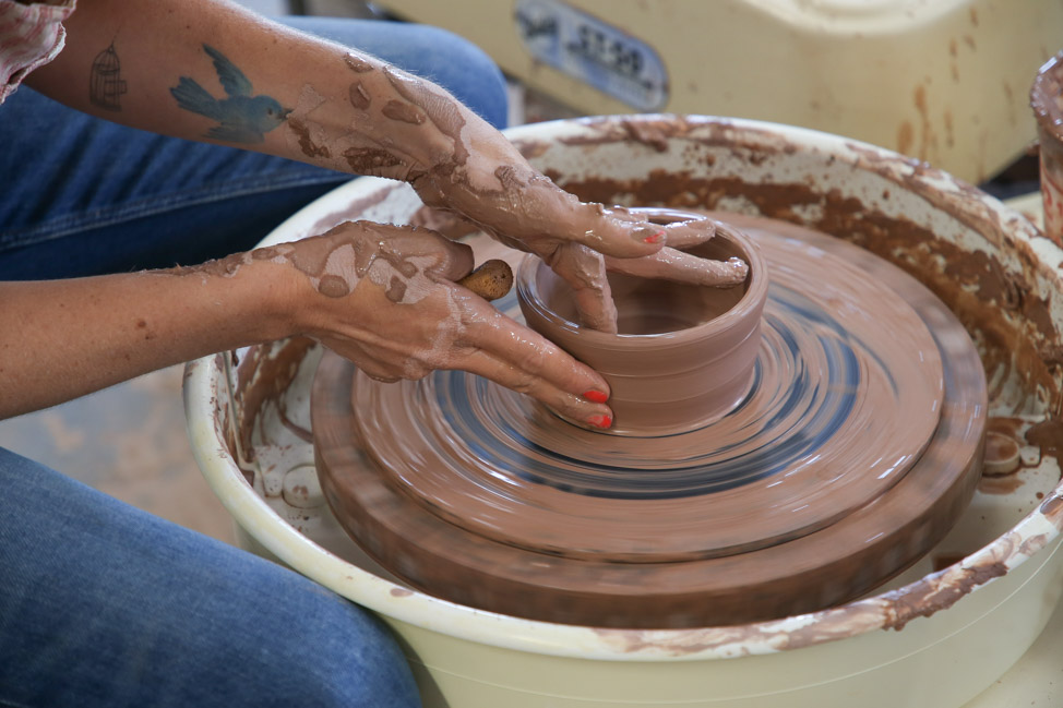 McQueen Pottery in Maryville, Tennessee