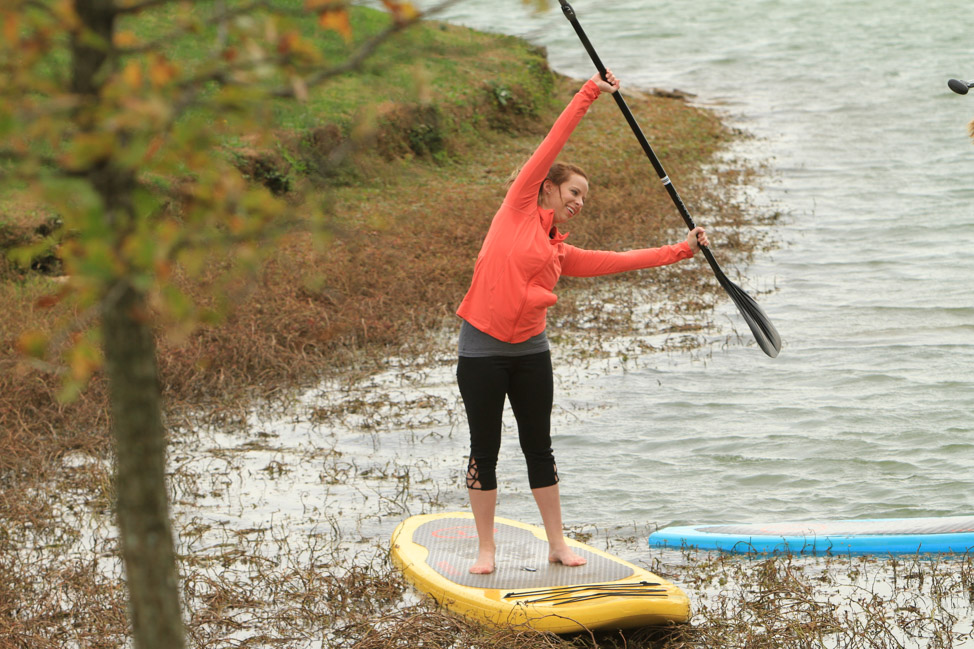 Standup paddleboarding in Franklin, Tennessee