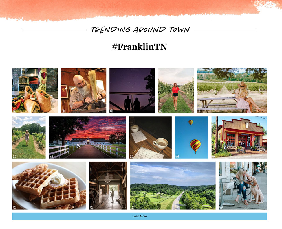 Visit Franklin and Crowd Riff
