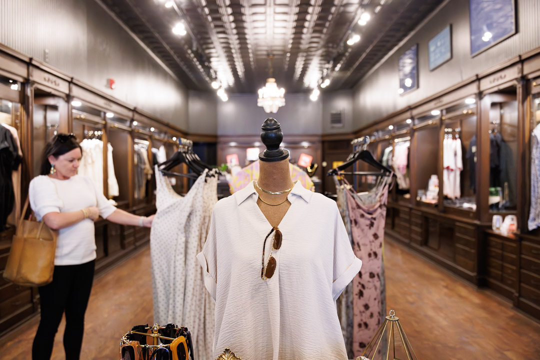 Bolt boutique in downtown Tupelo, Mississippi