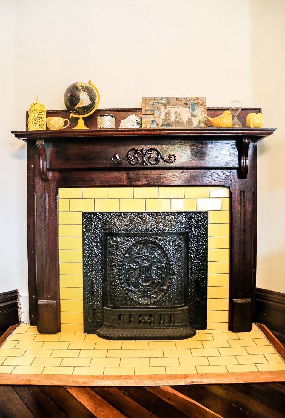 DIY Tiling your Fireplace