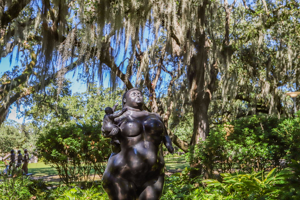 Sculpture Garden in New Orleans
