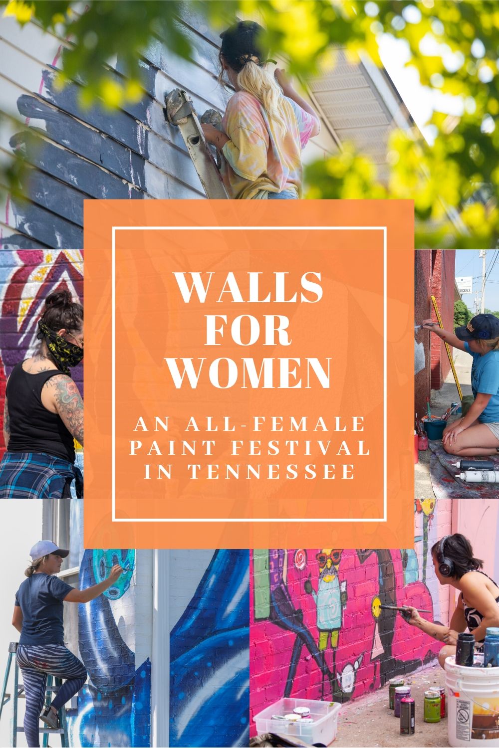 Walls for Women all-female mural festival in Tennessee