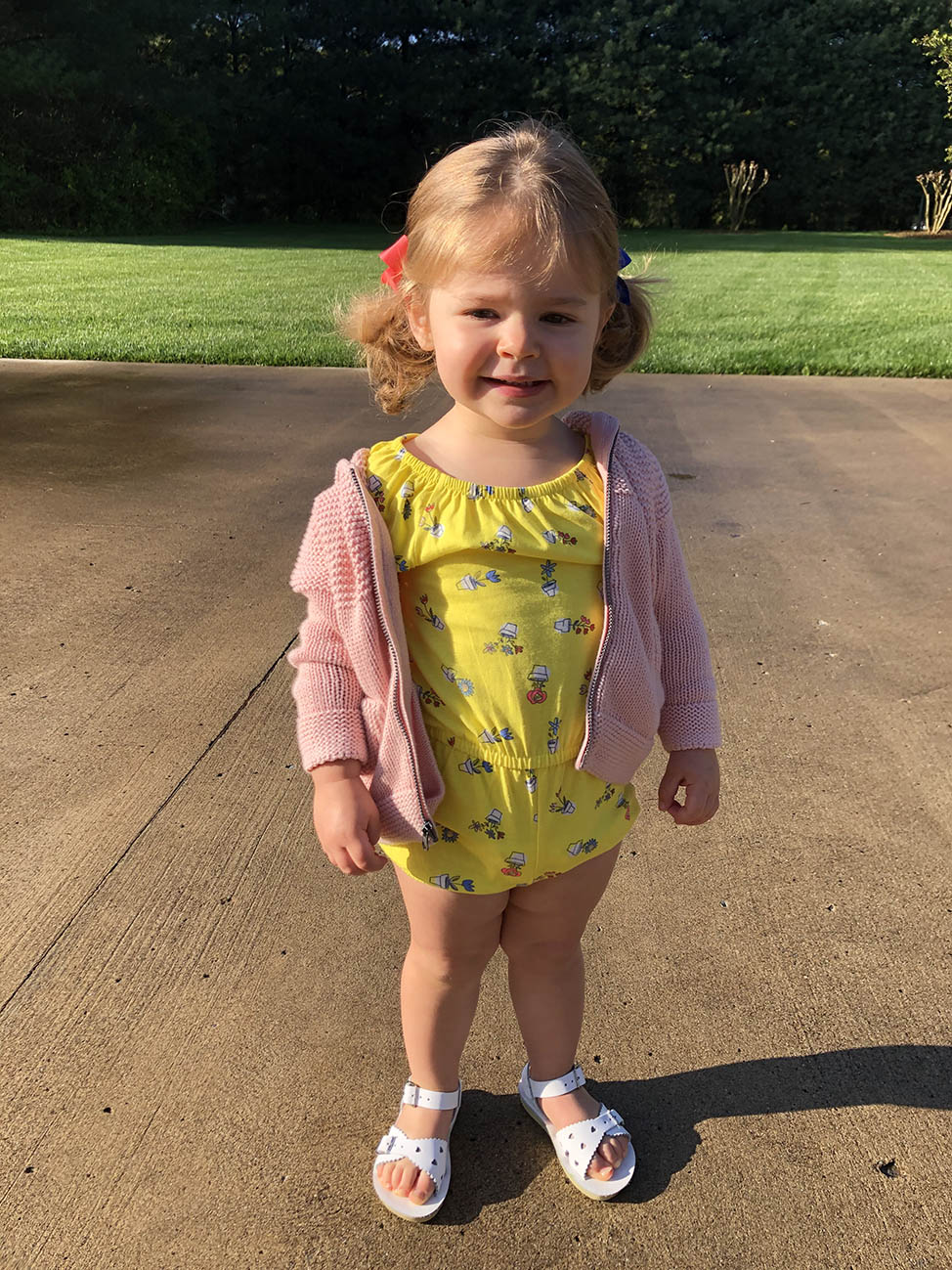 Charlotte Rose, two years old