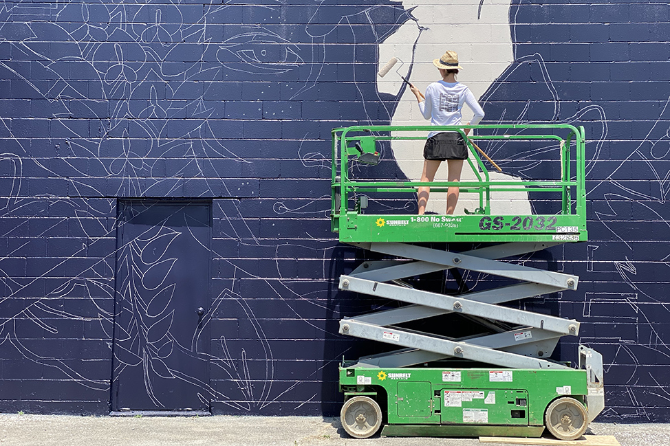 Walls for Women mural festival in Tennessee