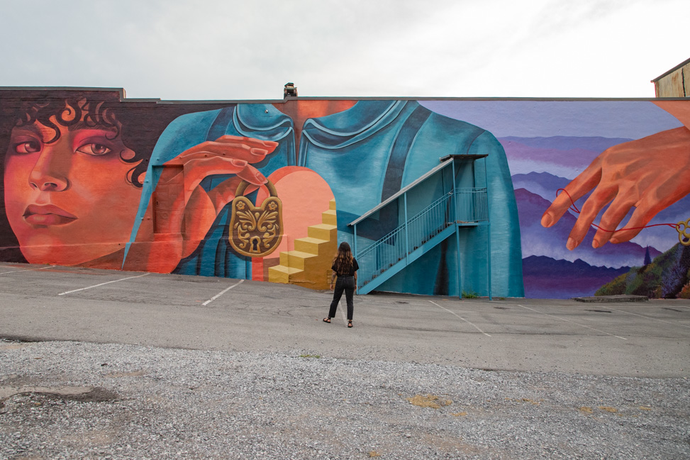 The Making of a Mural in Maryville, Tennessee