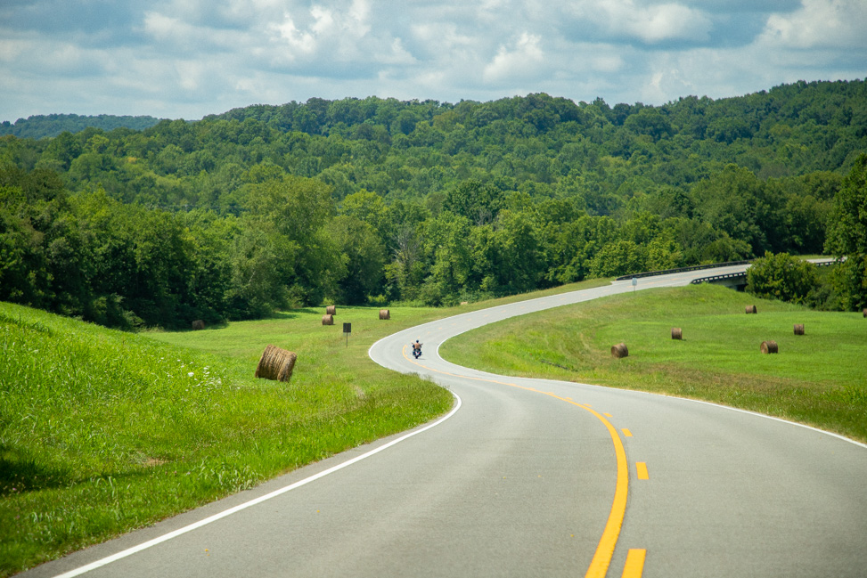 Drive the Tennessee section of the Natchez Trace Parkway