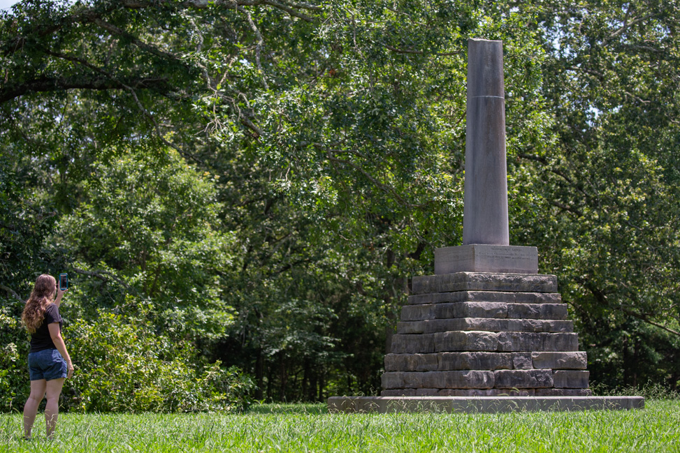 Meriwether Lewis Burial Site in Hohenwald, Tennessee