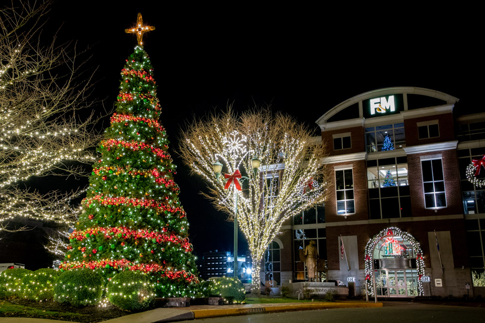 Clarksville, Tennessee at Christmas