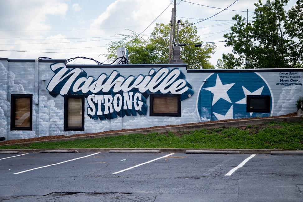 Nashville Strong mural