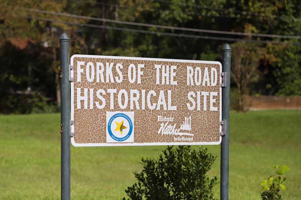 Forks of the Road historical site