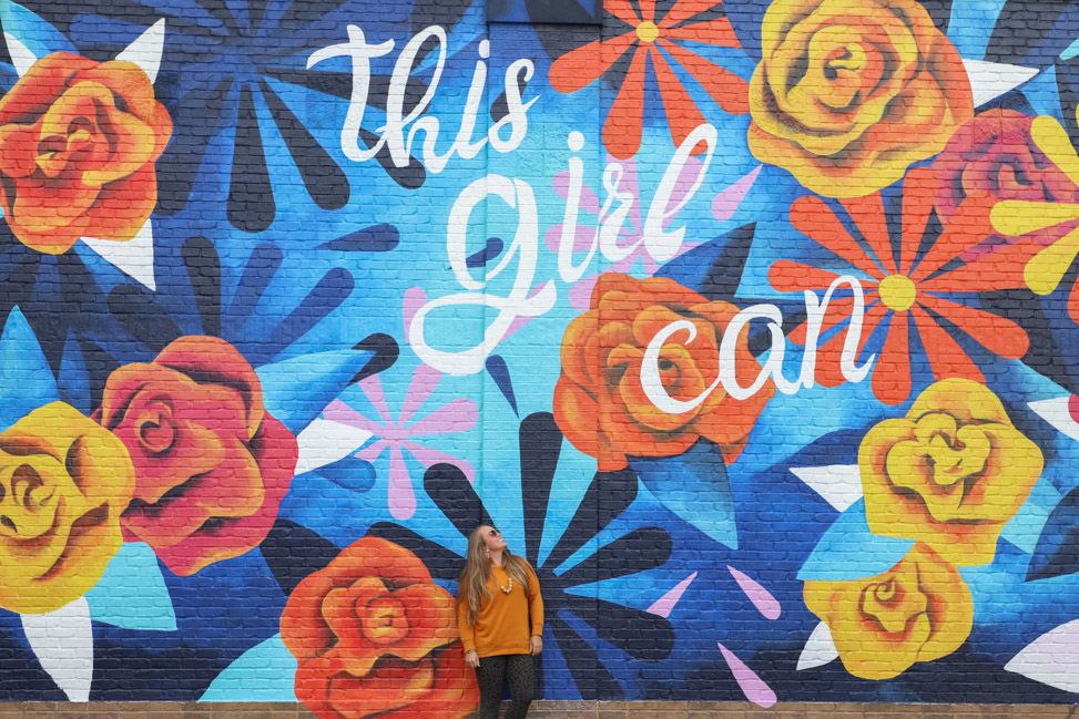 This Girl Can: Kim Radford's Nolensville mural