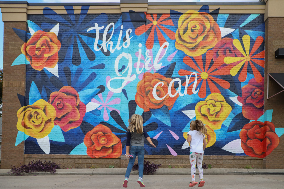This Girl Can: Kim Radford’s Nolensville mural