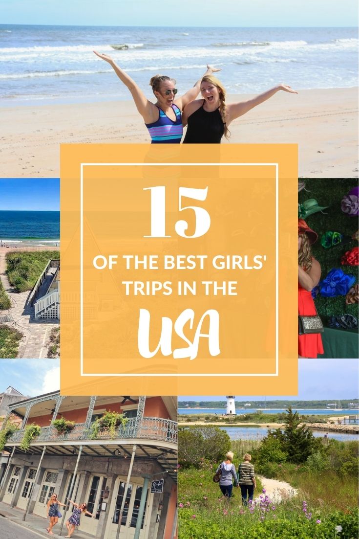 The Best Girls' Trips in the USA