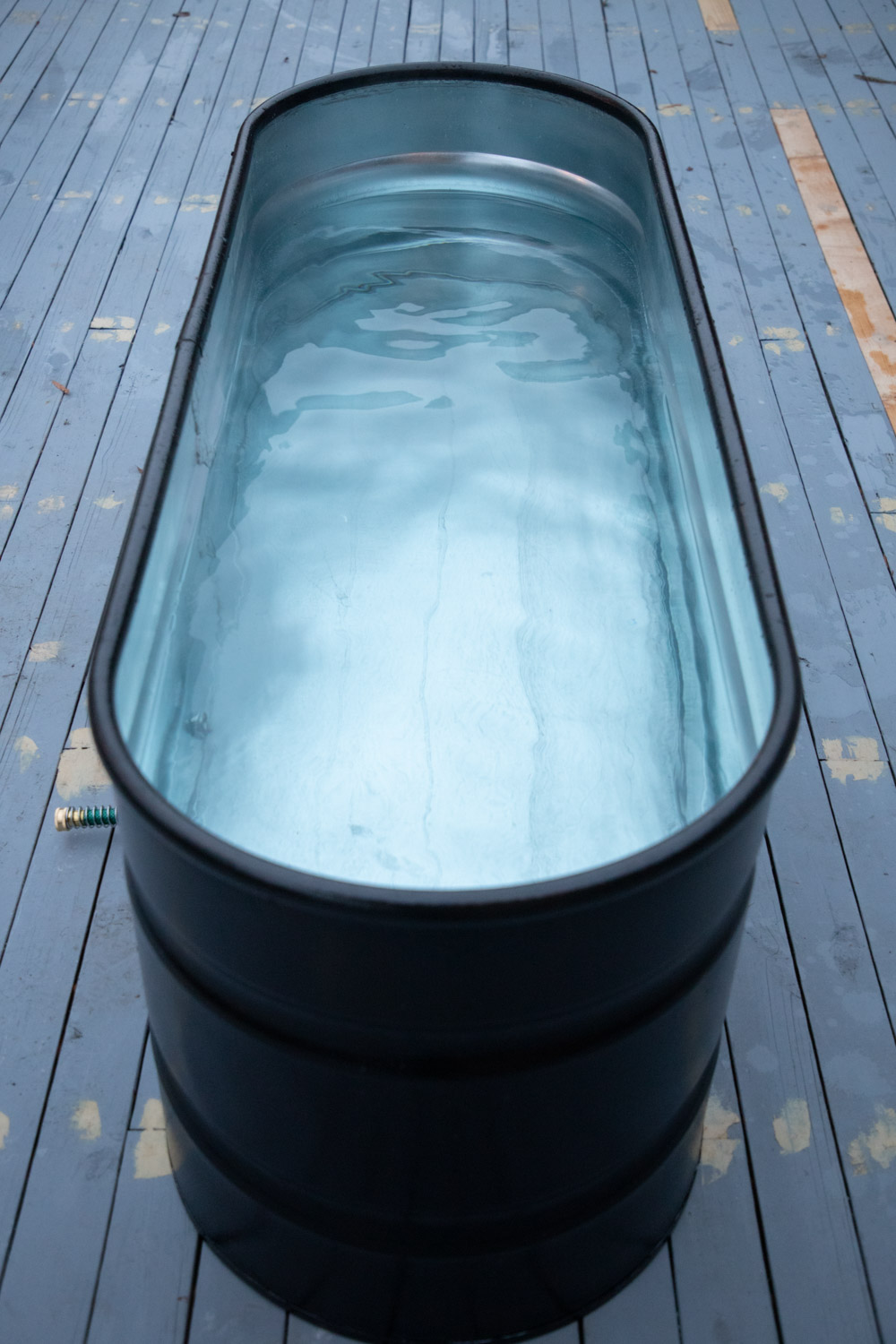 How to build a stock tank hot tub