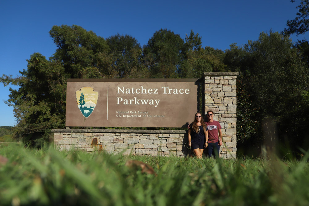 Driving the entire Natchez Trace Parkway