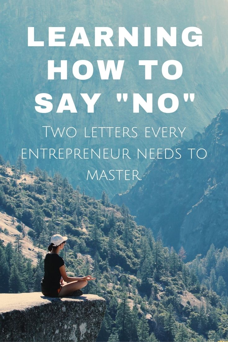 Learning how to say no