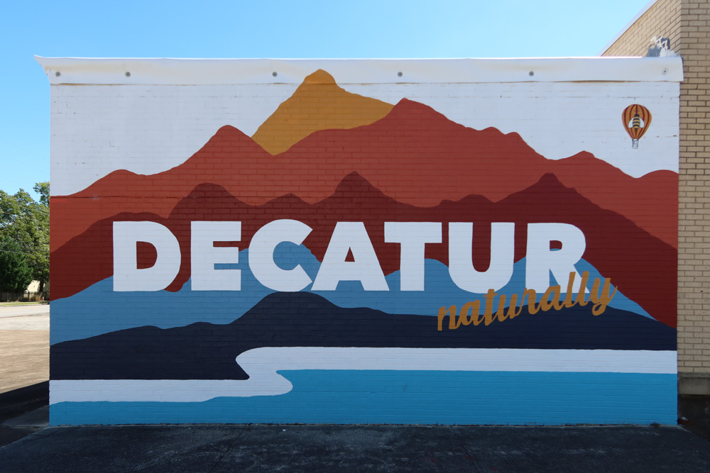 Decatur murals in Alabama