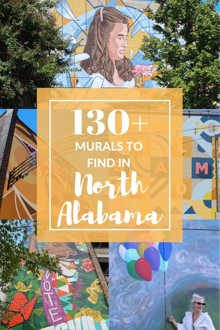 Driving the North Alabama Mural Trail