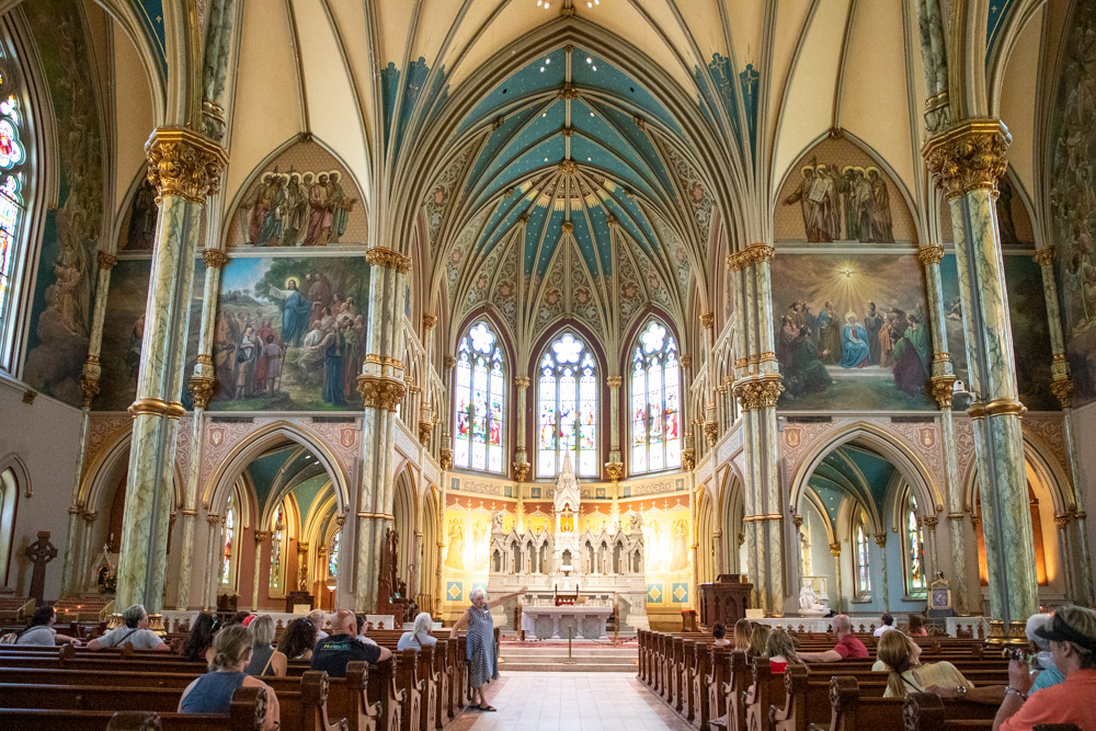 The Cathedral Basilica of St. John the Baptist in Savannah