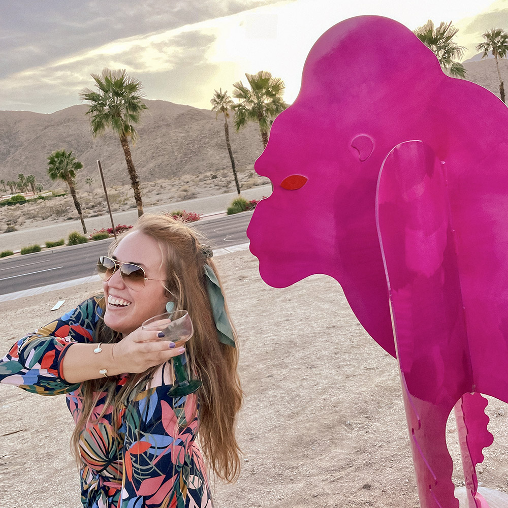 Sculptures in Palm Springs, California
