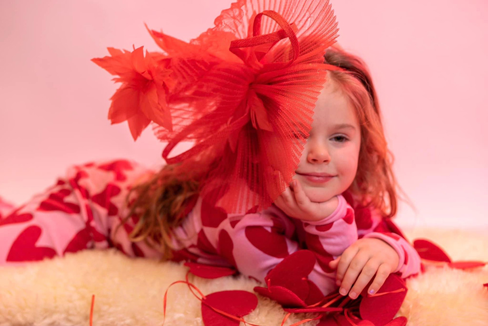 Charlotte Valentine's Day kids shoot