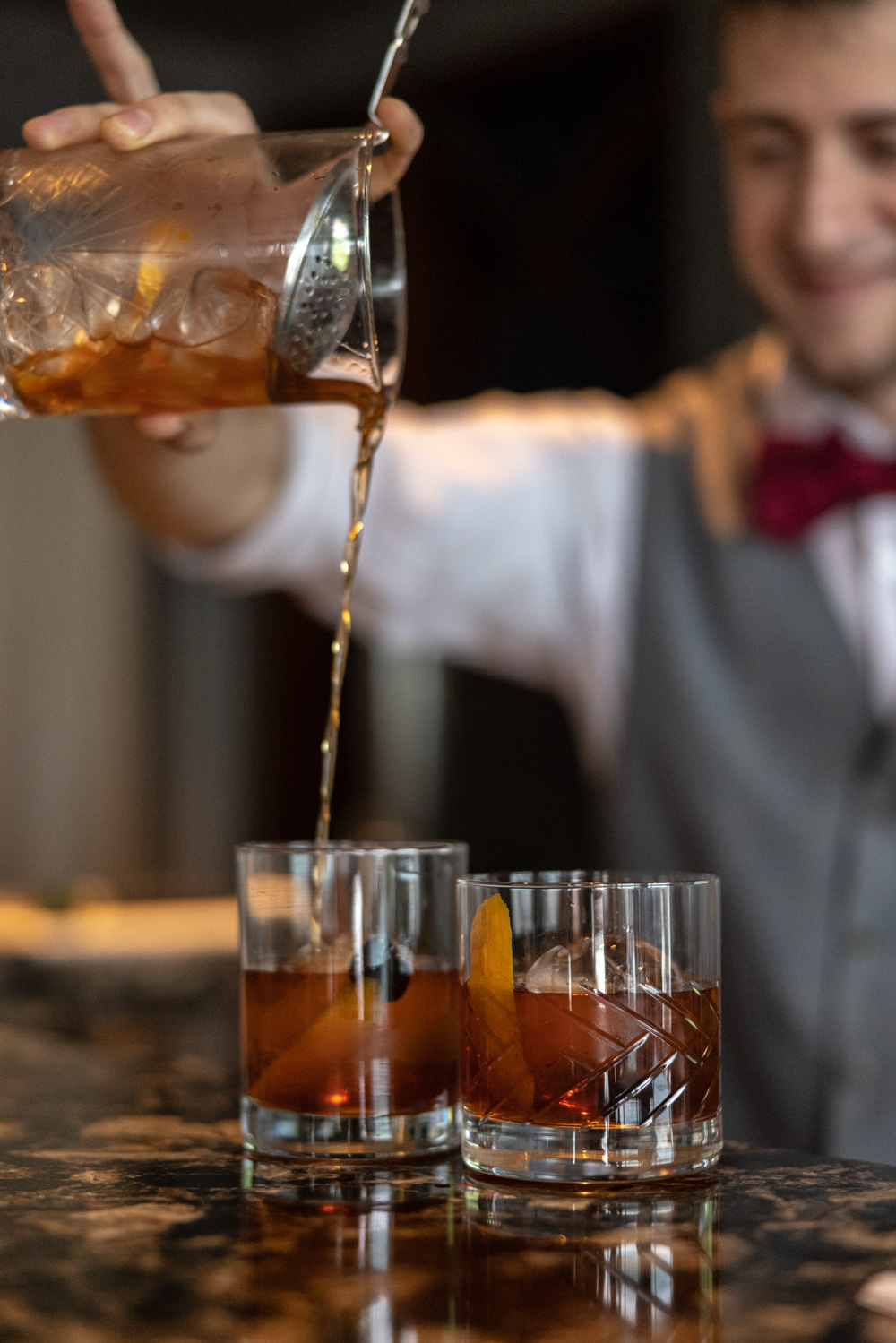 Where to get an old fashioned in Knoxville: the Drawing Room at the Tennessean Hotel